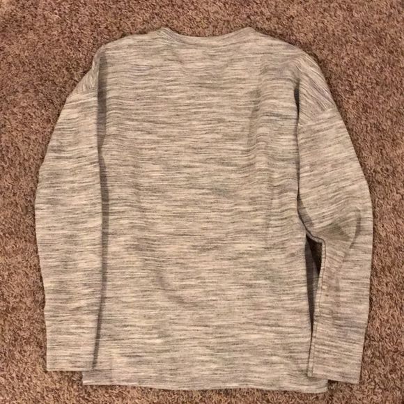 Women’s Reebok Heather Gray Pullover Sweatshirt S - Picture 7 of 8